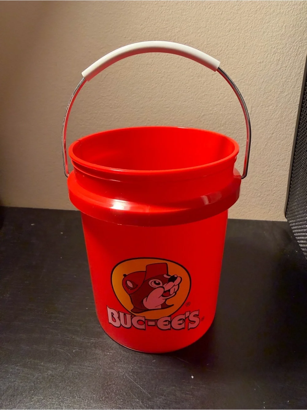 BUC-EE’S Red Plastic MINI Party Bucket with Handle